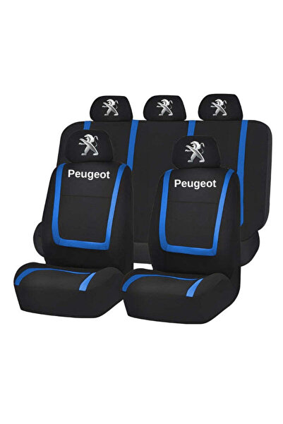 Autohelix MSA Set huse universale pentru scaune compatibile cu Peugeot – Negr...