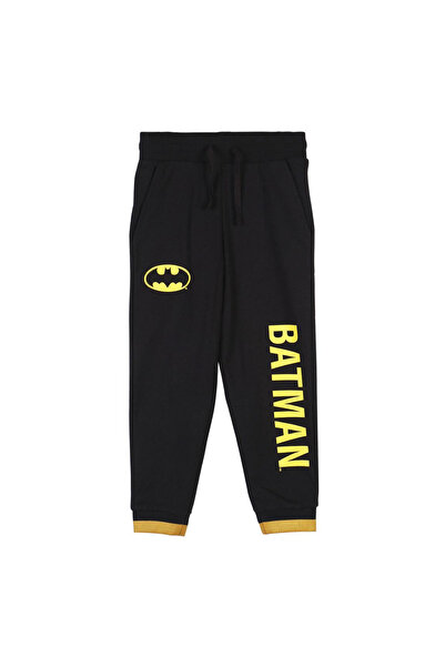 Batman Τυπωμένο μαύρο παντελόνι φόρμας