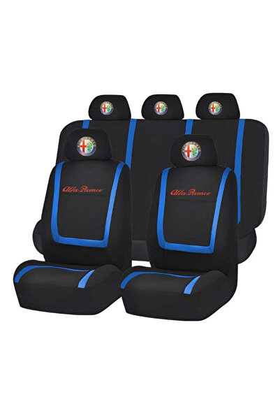 Autohelix MSA Set huse universale pentru scaune compatibile cu Alfa Romeo – N...