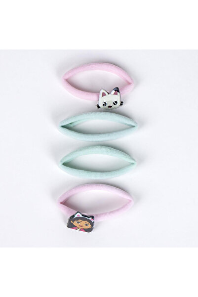 Gabby's Dollhouse Set de 4 elastice de păr pentru Pink