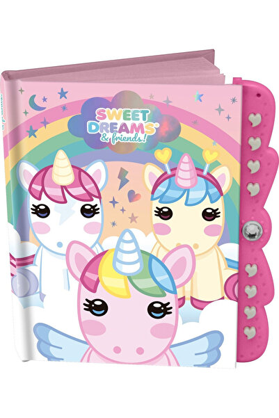 Sweet Dreams Decoration Jurnal Secret Vise Dulci A5, 12.5x15x1.5cm Roz