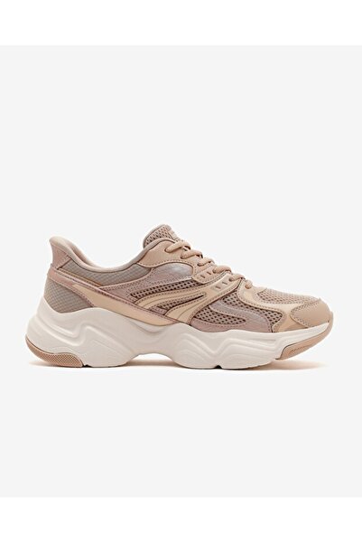 SKECHERS Tan Bobs Dıego Kadın Spor Ayakkabı 117689 Bej