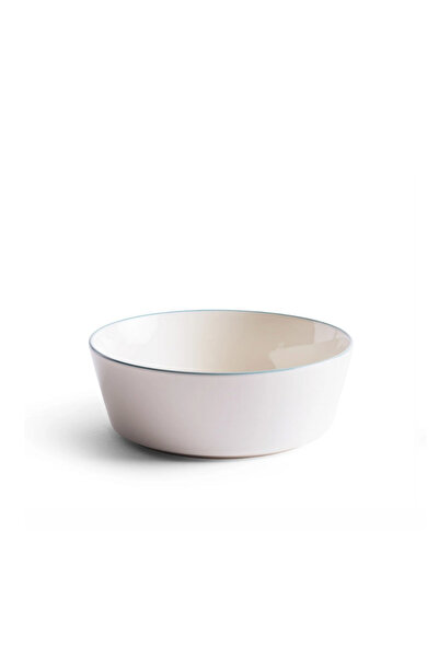 Acme Roman 4-Piece White-Blue Small Bowl