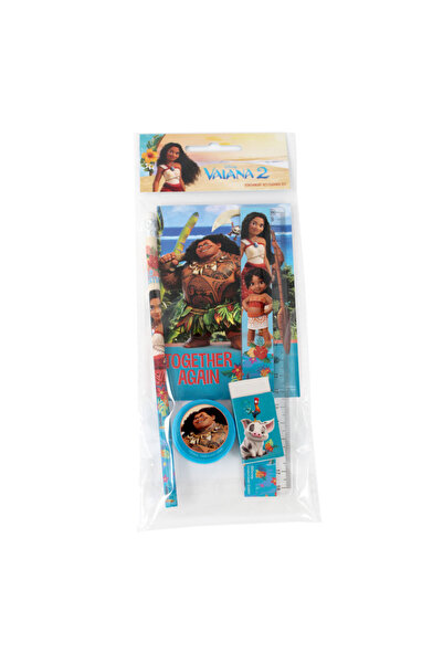 Vaiana Σετ 5 ειδών χαρτικά Disney Moana Together Again Blue