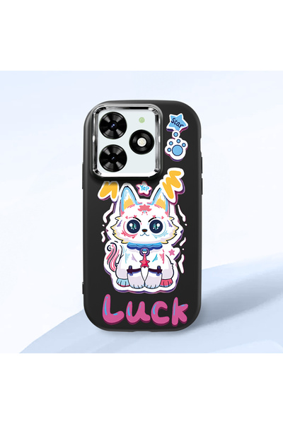 ucuc حافظة إنفينيكس هوت 40i متوافقة مع ماصّ للصدمات كاميرات، حافظة سيليكون سو...