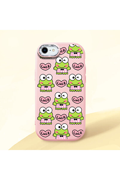 ucuc حافظة من السيليكون باللون الوردي متوافقة مع هاتف iPhone 7/8/SE 2020 2022...