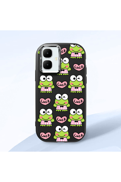 ucuc حافظة من السيليكون الأسود متوافقة مع هاتف Infinix Smart 10 مع ماصّ للصدم...