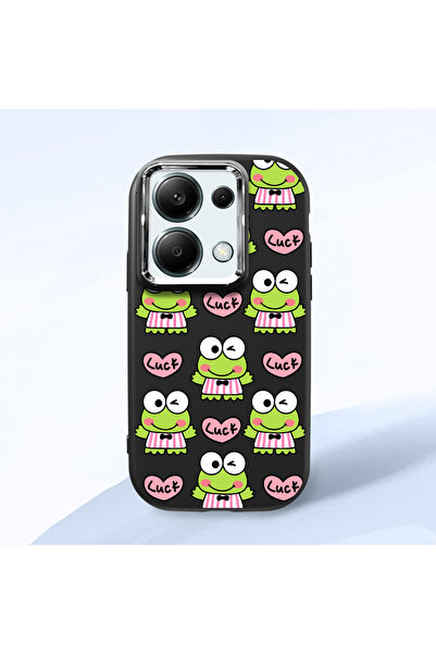 ucuc حافظة من السيليكون الأسود متوافقة مع Redmi Note 13 Pro 4G مع ماصّ للصدما...