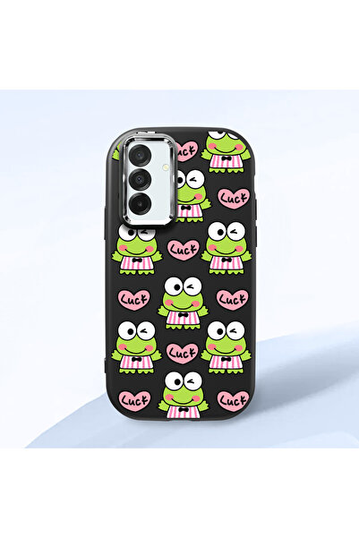 ucuc حافظة سيليكون سوداء متوافقة مع هاتف سامسونج جالاكسي A26 مع حماية للكامير...