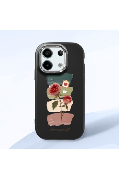 ucuc Redmi Note 13 Pro 5g Compatible Shock-Absorbing Camera Protected Black S...