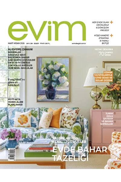 Doğan Burda Dergi Yayıncılık Evim Dergi Mart-Nisan 2025