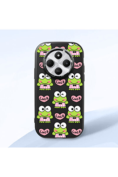 ucuc حافظة سيليكون سوداء متوافقة مع Redmi A4 مع ماصّ للصدمات كاميرات لحماية ا...