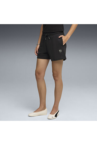 Puma Essentials Elevated Mid-Rise 5" Shorts für Damen