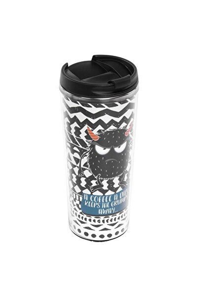 ZEMİRA HOME S-link sl-tm1980 silver 300ml stainless steel mug (inner 304, out...