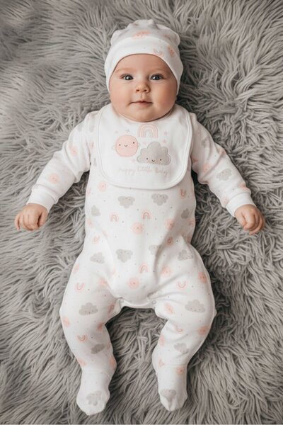 Rock A Bye Baby Boutique مجموعة هدايا معلقة للبنات الصغار مكونة من 5 قطع، بال...