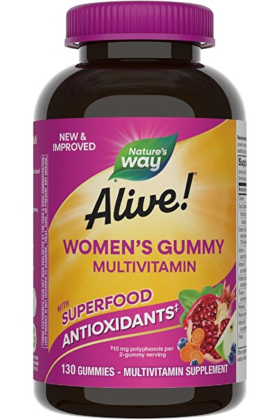 Nature's Way فيتامينات علكة للنساء من Alive!