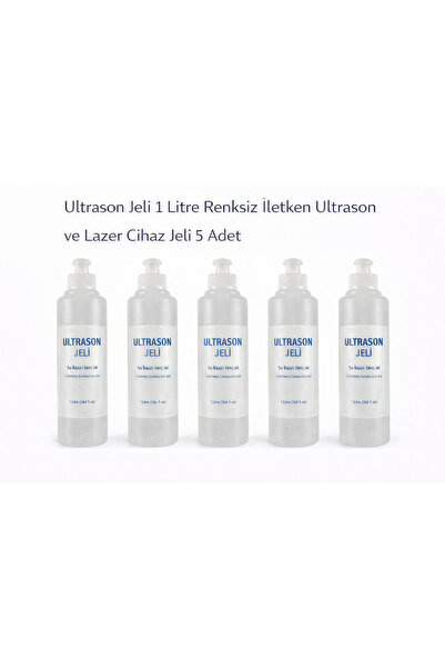 Bezos Ultrasound Gel 1 Liter Colorless Conductive Gel for Ultrasound and Lase...