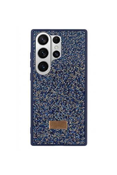Mopal Samsung S26 Uyumlu Darbeye Karşı Dayanıklı Işıltılı Taş Detaylı Melt Si...