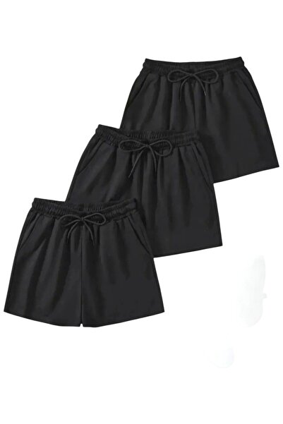 TORUK MAKTO Pachet de bumbac moale pantaloni scurți unisex, cu croială confor...