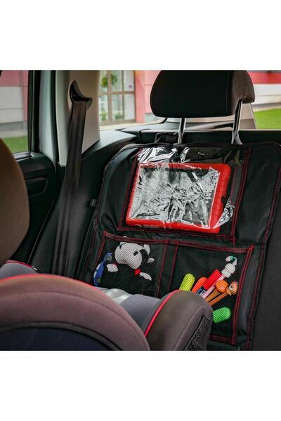 Megadream HUSA PROTECTIE PENTRU SCAUN AUTO COPII CU BUZUNAR TABLETA