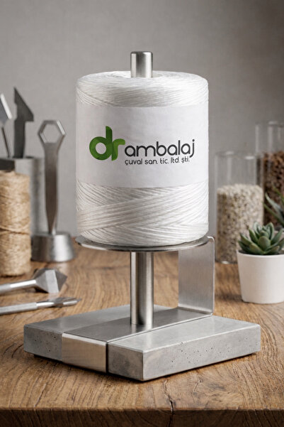 dr ambalaj çuval san.tic.ltd.şti. Çuval Ağzı Bağlama İpi Beyaz 1 KG Ambalaj İpi