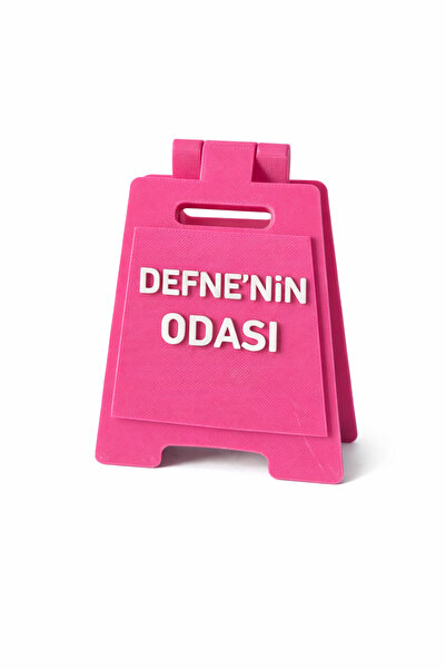 EAE DESİGN STUDİO MİNİ TABELA KİŞİYE ÖZEL KIZ ÇOCUK ODASI TABELA -KIZ BEBEK- ...