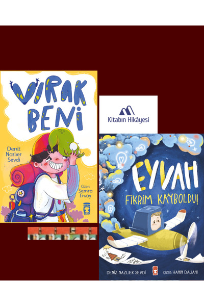 Timaş Çocuk 1.2. SINIF- Vırak Beni Eyvah Fikrim Kayboldu (2KİTAP) Nurten Deni...