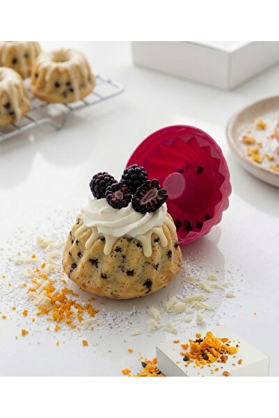 COZLEY 12 Adet Profesyonel Muffin Mini Kek Kalıbı Seti Silikon Yanmaz Yapışmaz Gıda Uyumlu Muffin Kalıp