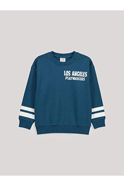LC Waikiki سويت شيرت فيجن نيو سيزون لوس أنجلوس مطبوع للأولاد