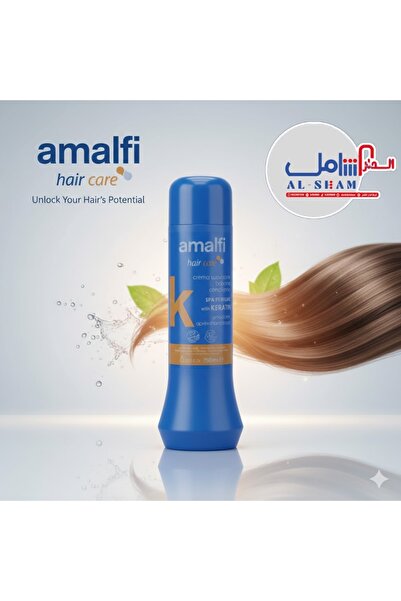 Generic امالفي كريم منعم للشعر بالكراتين 750 مل