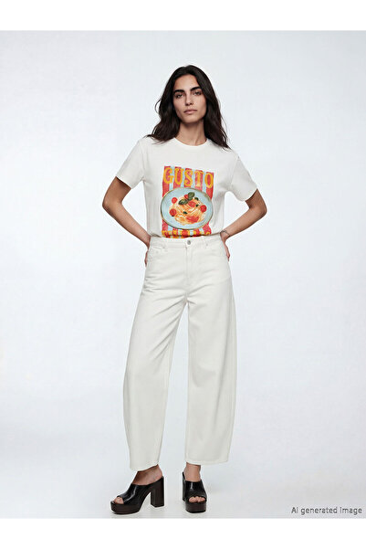 LC Waikiki Γυναικείο τζιν παντελόνι Özmarka New Season Barrel Fit