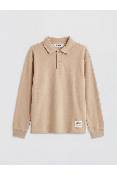 LC Waikiki Ανδρικό μπλουζάκι με λαιμόκοψη πόλο Özmarka New Season