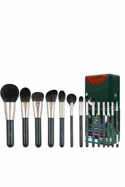 Yallabena مجموعة فرش مكياج احترافية مكونة من 14 قطعة | شعيرات فائقة النعومة |...