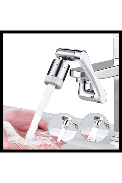 tg tek-iş global Akrobat Musluk Başlığı 360° Döner – Hareketli Lavabo Musluk ...