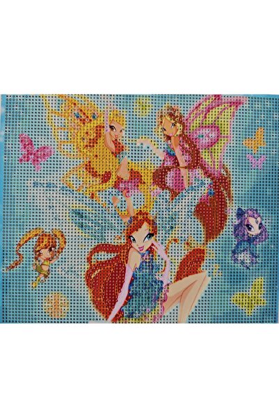 mentaş grup Boncuklu Goblen Taşlı Pano Elmas Boyama Mozaik Resim Set Ebatları...