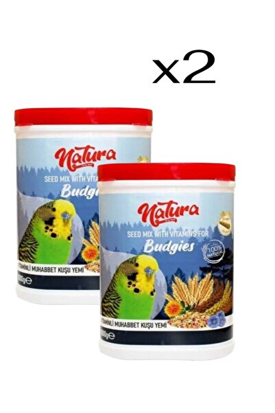 natura Budgıes İçin Vitaminli Kuş Yemi 1000 gr(2 adet)