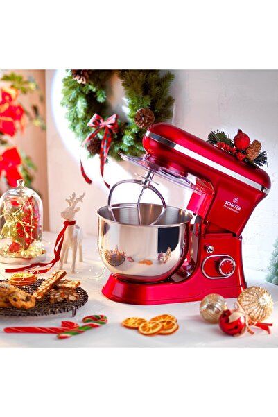 AyrStore Schafer Prochef Master Stand Mikser-Kırmızı