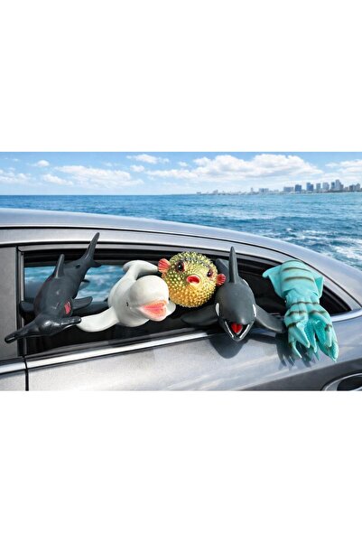 nöbetçi oyuncakçı onlinebazaar oyuncağın yeni 15-30 Cm Arası 5 Parça Deniz Ha...