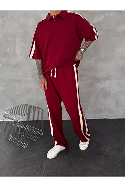 Mio Boutiques Piped Tracksuit Set