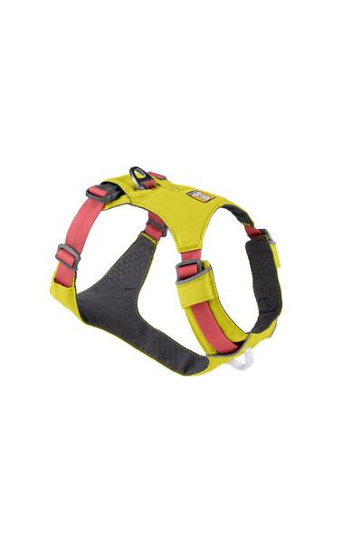 Ruffwear Ham ajustabil, lichen green, cu tiv reflectorizant, marime S (56-69 cm)