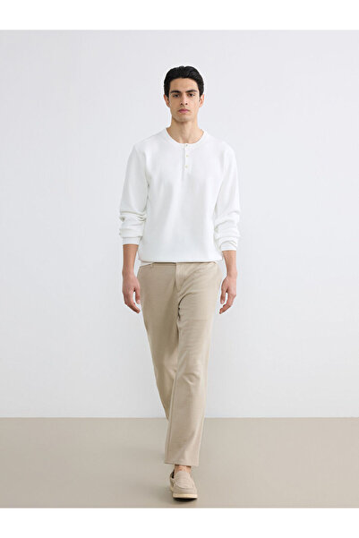 LC Waikiki Ανδρικό παντελόνι Beige Standard Fit