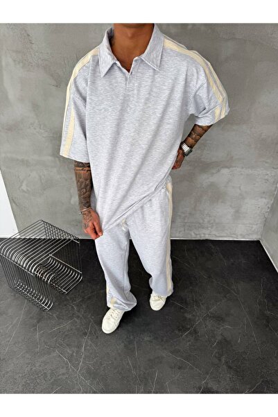 Mio Boutiques Piped Tracksuit Set