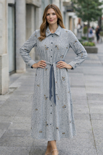 FUAT GÜRSEN Beadwork Detailed Dress