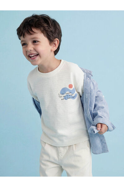 LC Waikiki Two Mt Shop Quality Printed Boys' T-Shirt