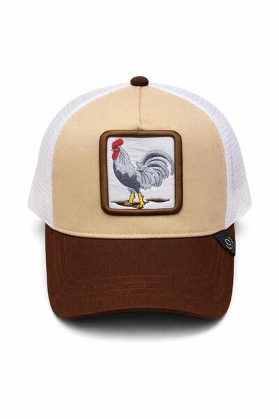 Wearflawless Șapcă unisex cu plasă cu figuri de animale, șapcă trucker, șapcă...