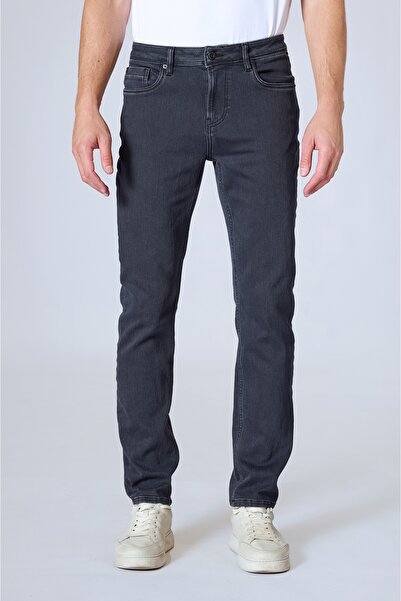 Twister Jeans Martin 836 B Black Dokulu Kumaş Likralı Rahat Kesim Erkek Kot P...