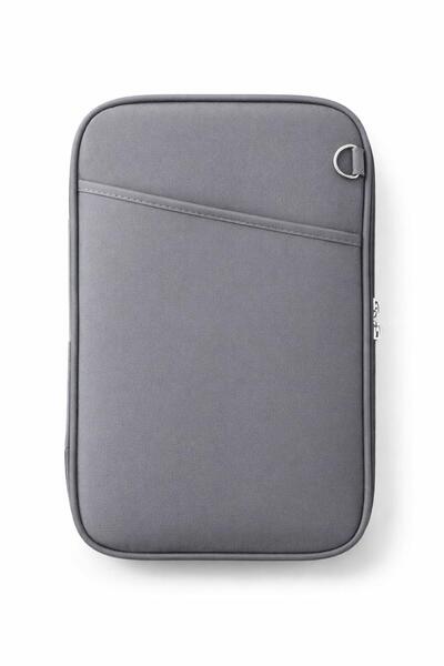 Aggu Bebe حافظة تابلت متوافقة مع أجهزة مقاس 11-12 بوصة، لون رمادي مع حزام كتف...