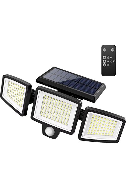 NONAMEE Tuffenough Solar Outdoor Lights 2500 Lumens 210 LED with Remote Control