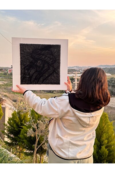 Lotiza Tasarım Gül Koklayan Fatih Sultan Mehmet String Art Tablo – El Yapımı ...