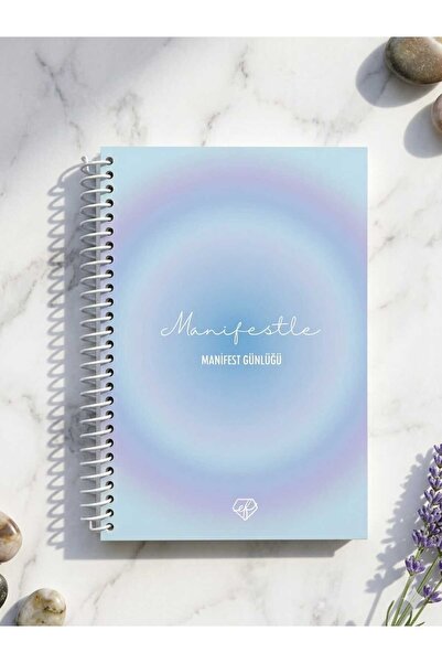 VANGUARD Design Mavi Manifest Defteri – Manifest Günlüğü, Niyet ve Hedef Yazm...
